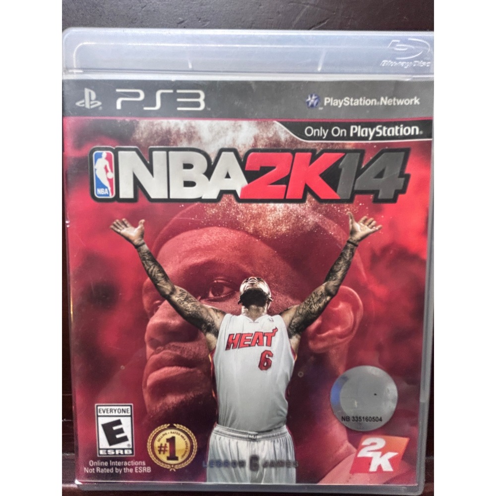 NBA 2K14 Sony PlayStation 3 PS3 Basketball Game LeBron James Complete CIB
